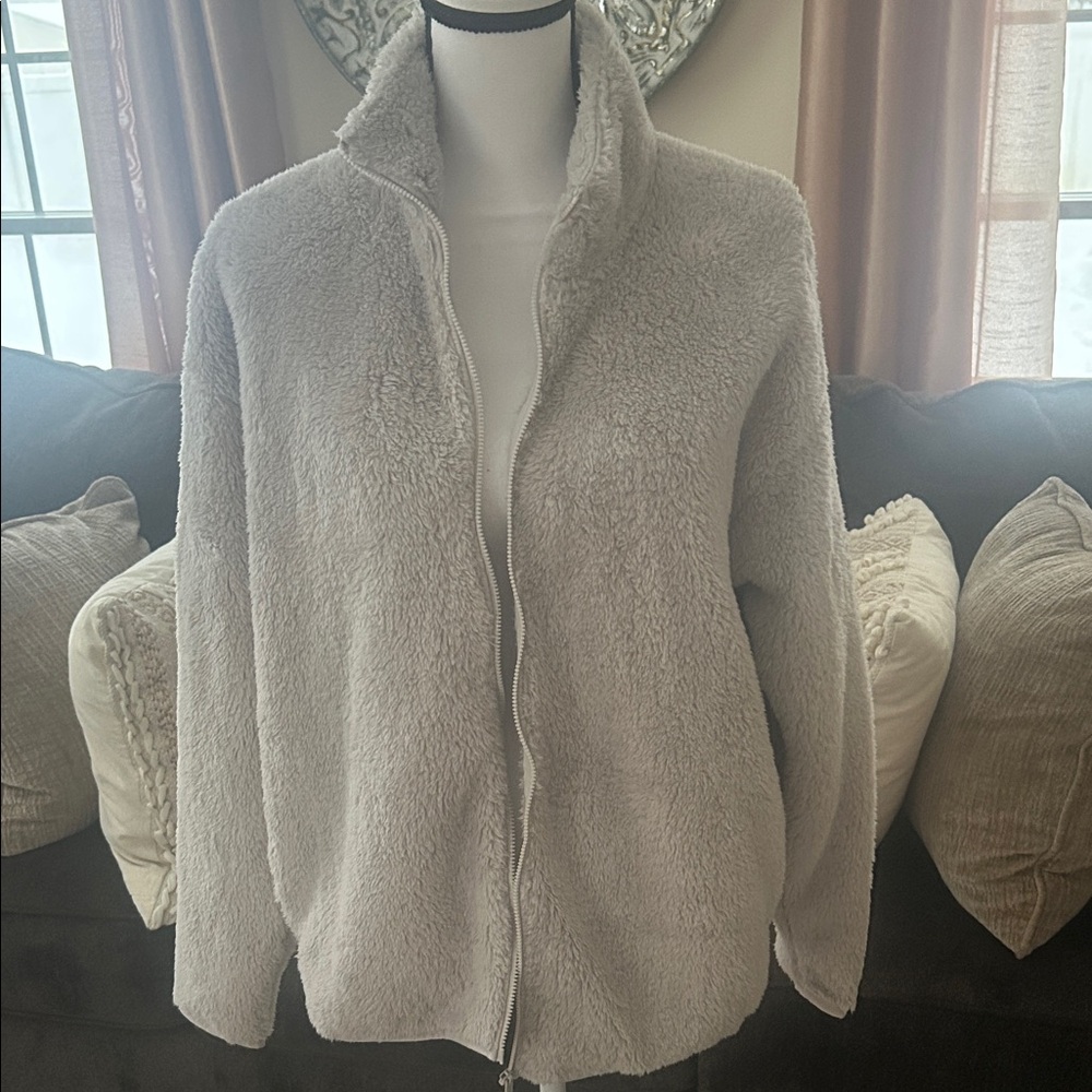 NWT PINK by VS Cozy Gray Women's Jacket size S